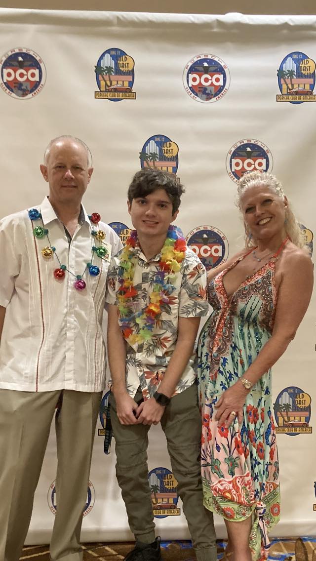 Vance Algeria with parents